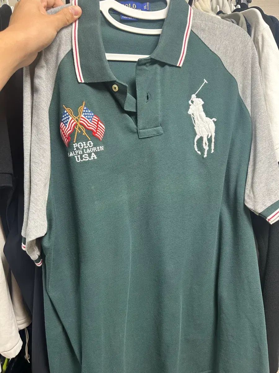 ポロ ビックポニー カラーTシャツ