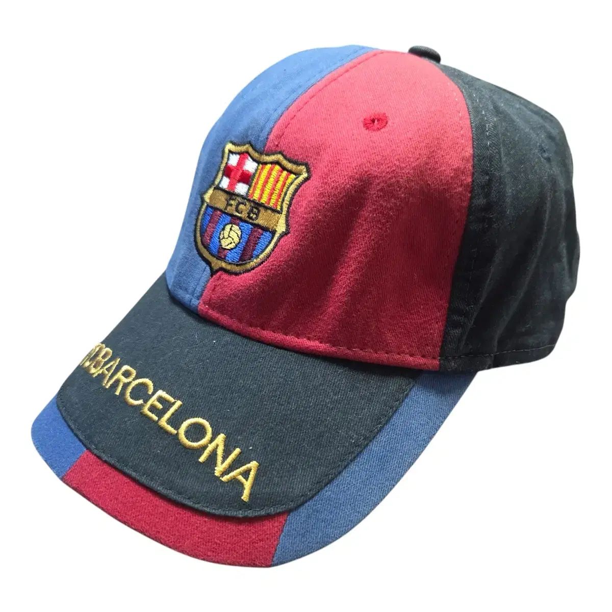 (即配) バルセロナ ヴィンテージ サッカー ベースボールキャップ