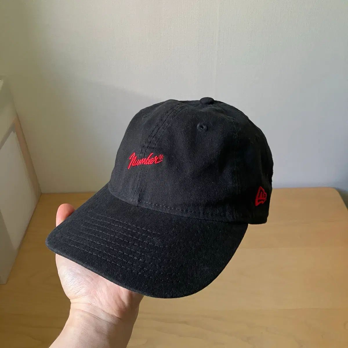Number (N)ine X New Era ロゴキャップ