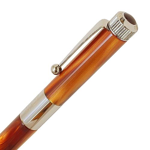 ち*ま様 最終値下げ　新品未使用　ROMEO no.3 細軸　イタリアンアンバー ロメオ 伊東屋 ROMEO No．3ボールペン 細軸 イタリアンアンバー