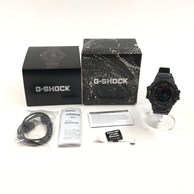 【中古品】G-SHOCK ジーショック GBD-H1000SERIES G-SQUAD DIGITAL WATCH2 GBD-H1000-1JR デジタル 腕時計【196-260524-hn-03-fur】