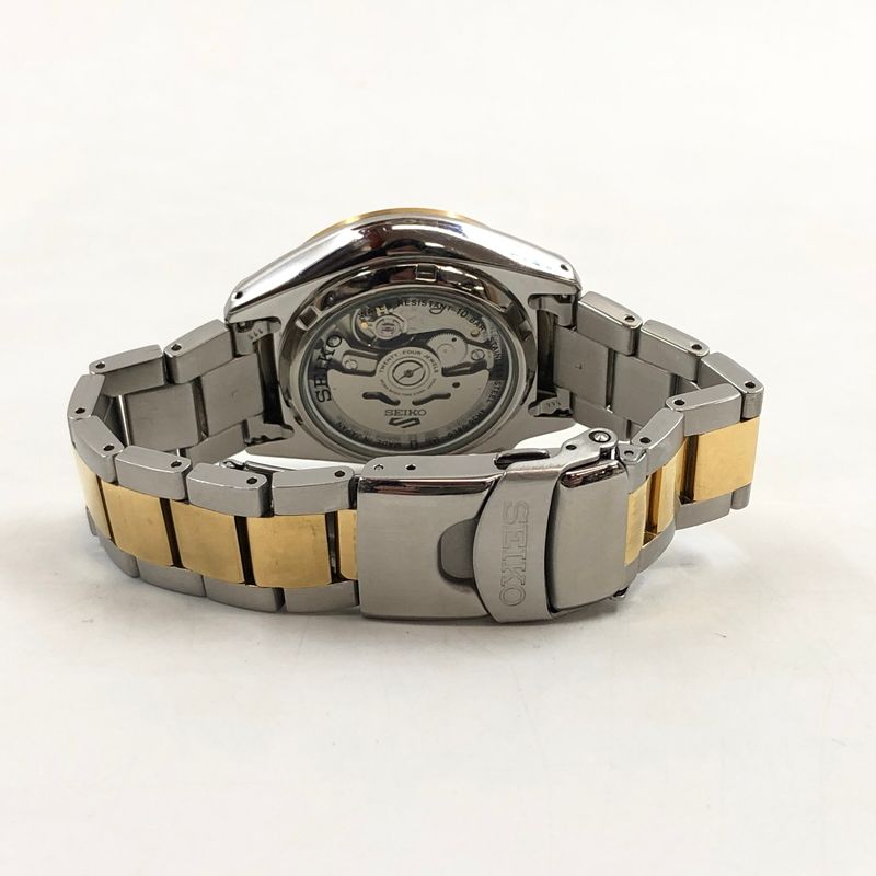 7-5037 Seiko 4R36-08L0 自動巻き 腕時計 ブラック 【公式通販】 SEIKO 