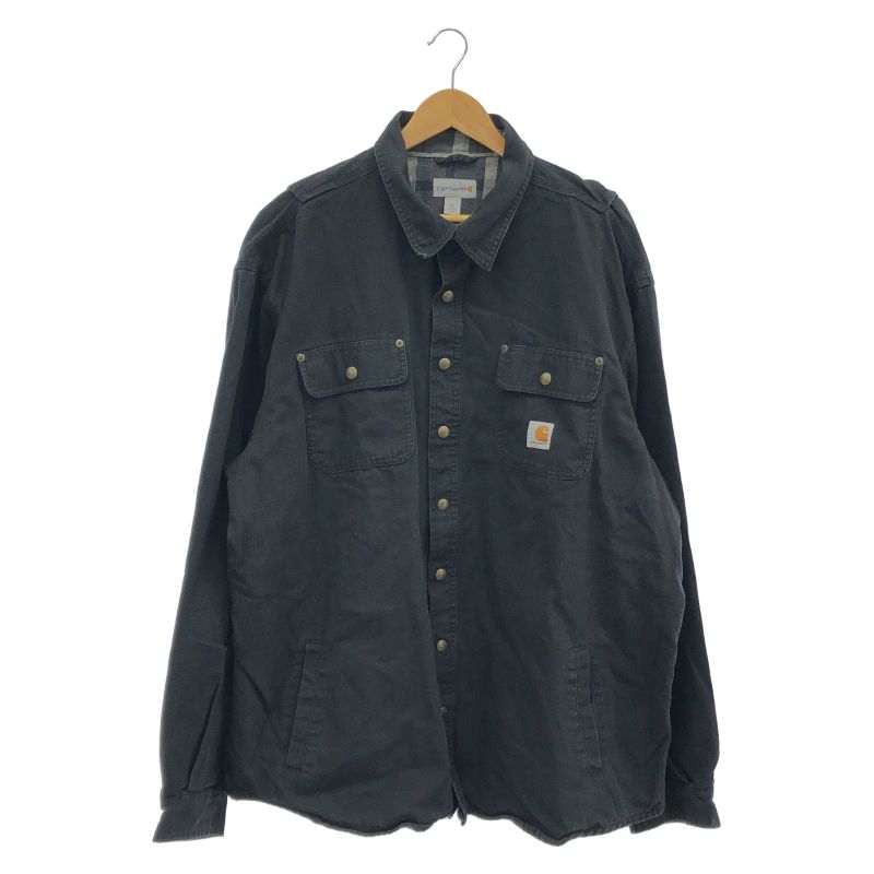 【中古】OLD Carhartt ダックシャツ サイズ2XL ブラック[91] 7,903円