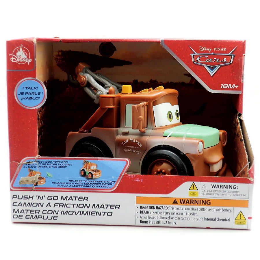 Disney Cars Meter Pusher & Go Talking USA Disney Store 2025 Nuevo CARS00288