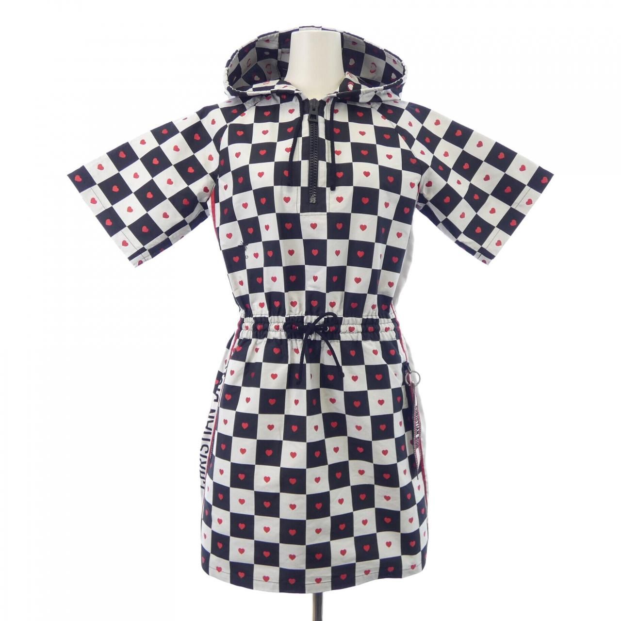 Christian Dior クリスチャンディオール アシンメトリーワンピース クリスチャンディオール CHRISTIAN DIOR D-CHESS HEART 157R40A2732