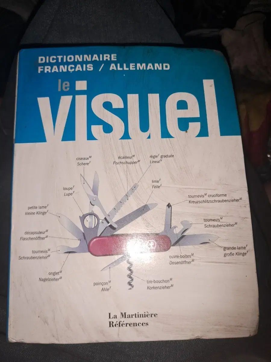フランス/ドイツ語辞典 le visuel 参考書籍