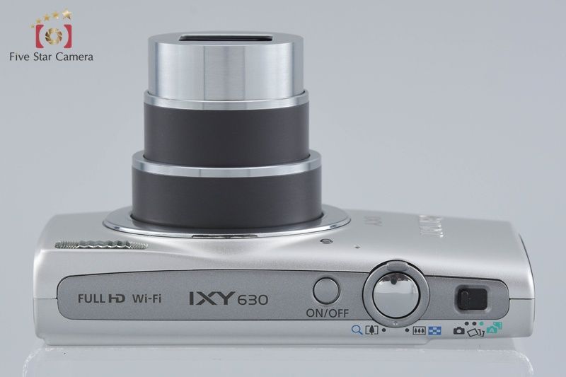 中古】Canon キヤノン IXY 630 シルバー コンパクトデジタルカメラ