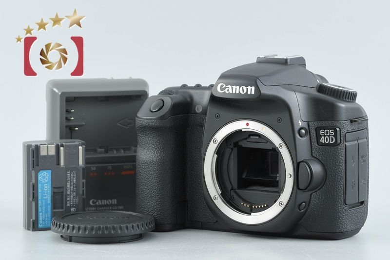 【中古】Canon キヤノン EOS 40D デジタル一眼レフカメラ シャッター回数僅少