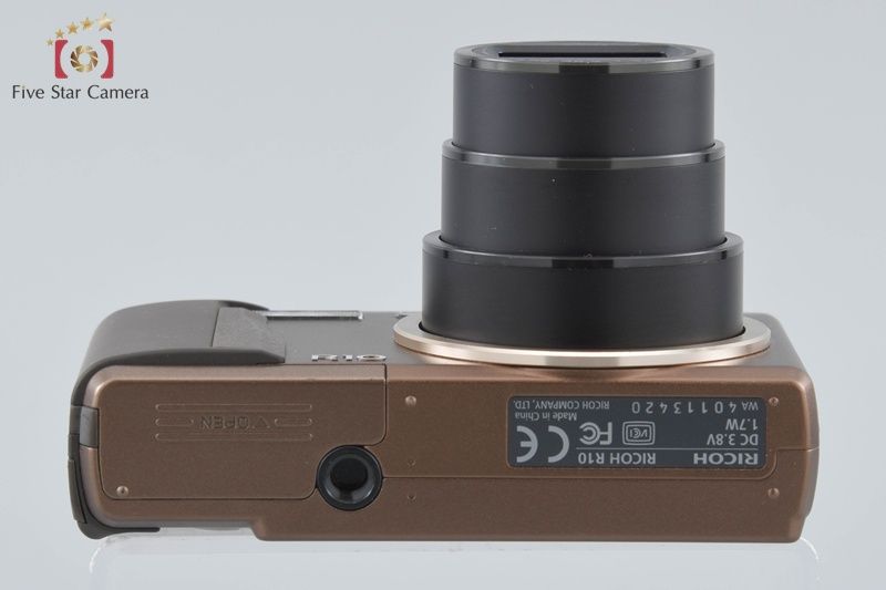 中古】RICOH リコー R10 ブラウン コンパクトデジタルカメラ - メルカリ