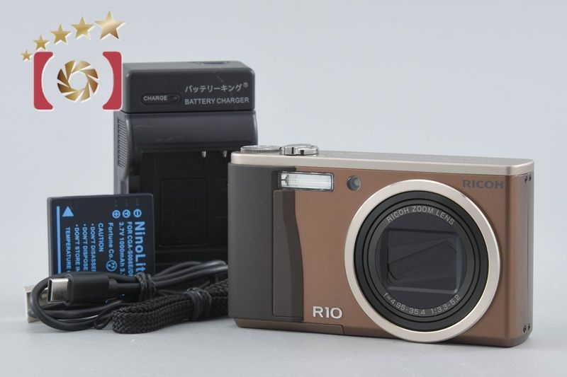 中古】RICOH リコー R10 ブラウン コンパクトデジタルカメラ - メルカリ