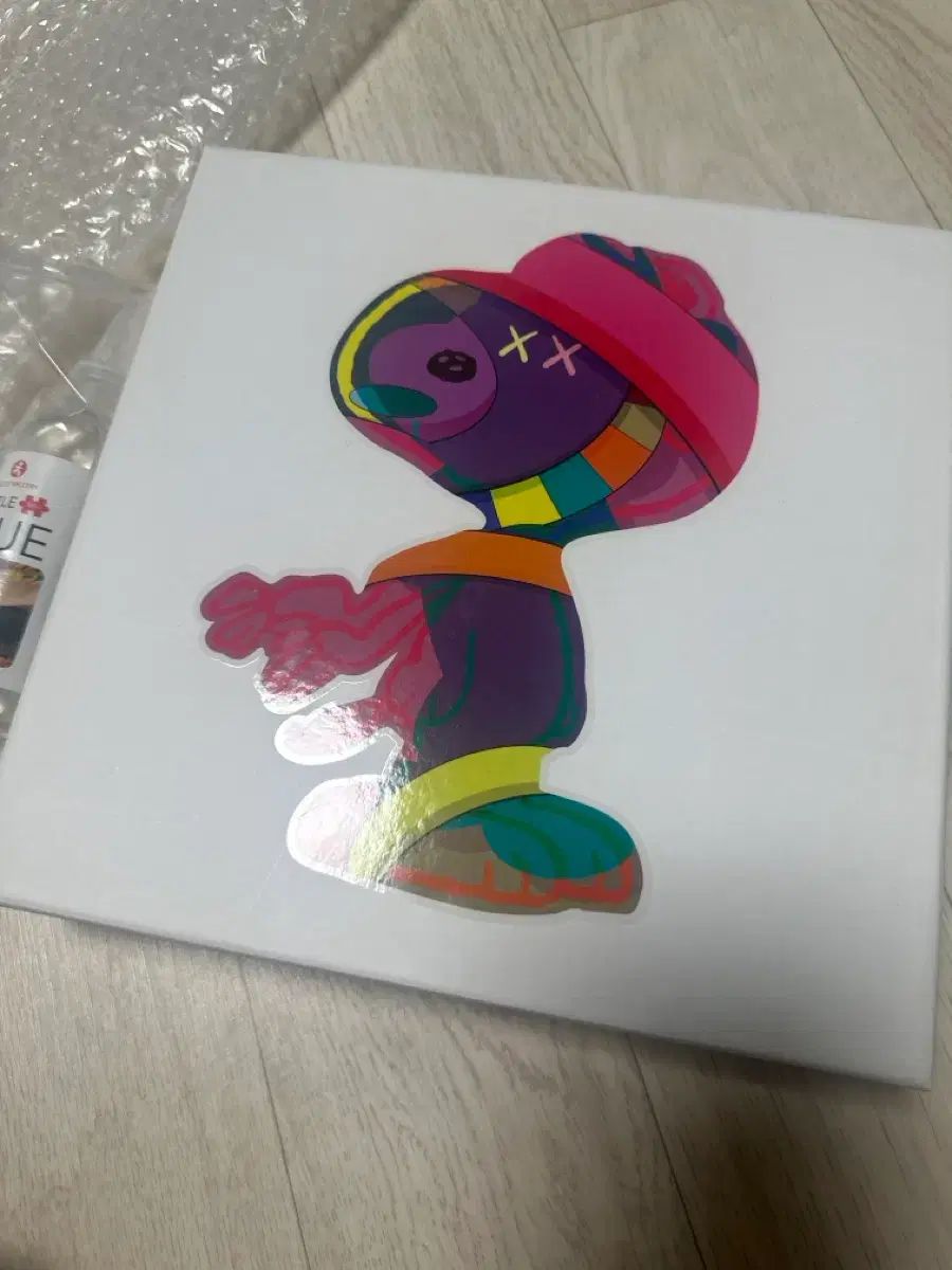 お買い得，新品 KAWS カウズ SNOOPY ファー パズル