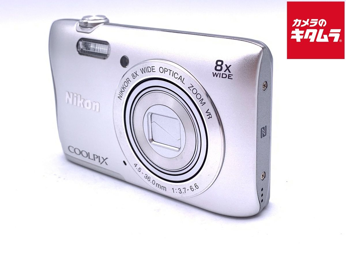 中古】 【良品】 ニコン COOLPIX S3700SL シルバー - メルカリ