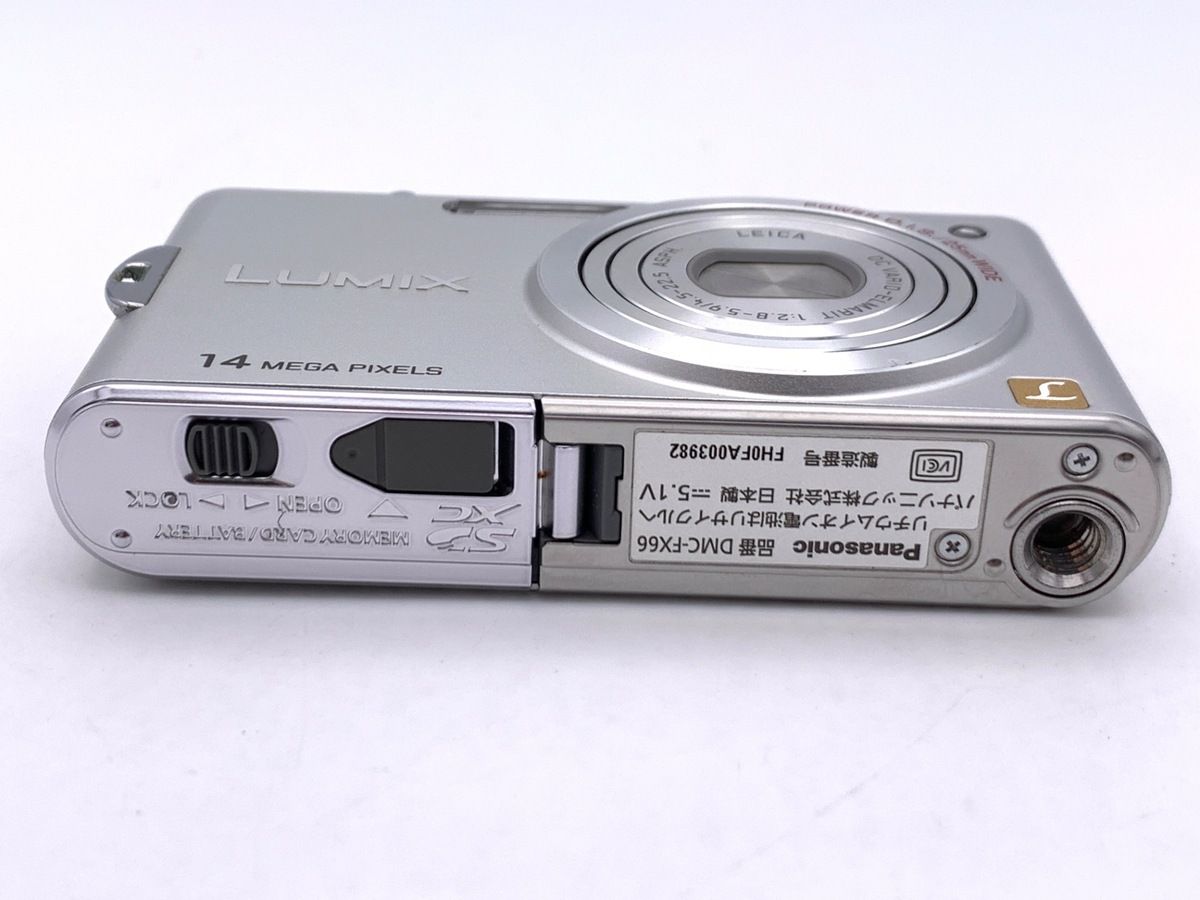 中古】 【良品】 パナソニック LUMIX DMC-FX66-S プレシャスシルバー