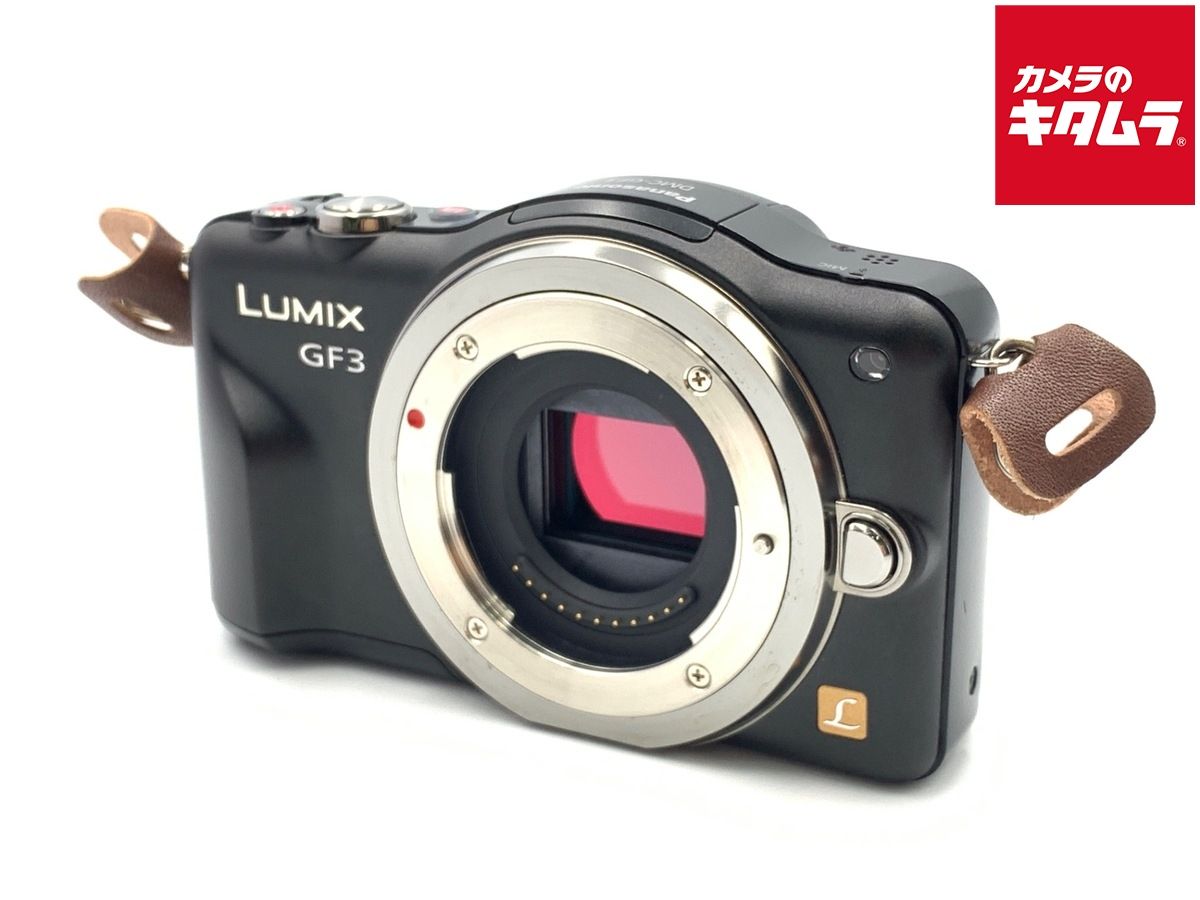 【中古】 【並品】 パナソニック LUMIX DMC-GF3-K ボディ エスプリブラック