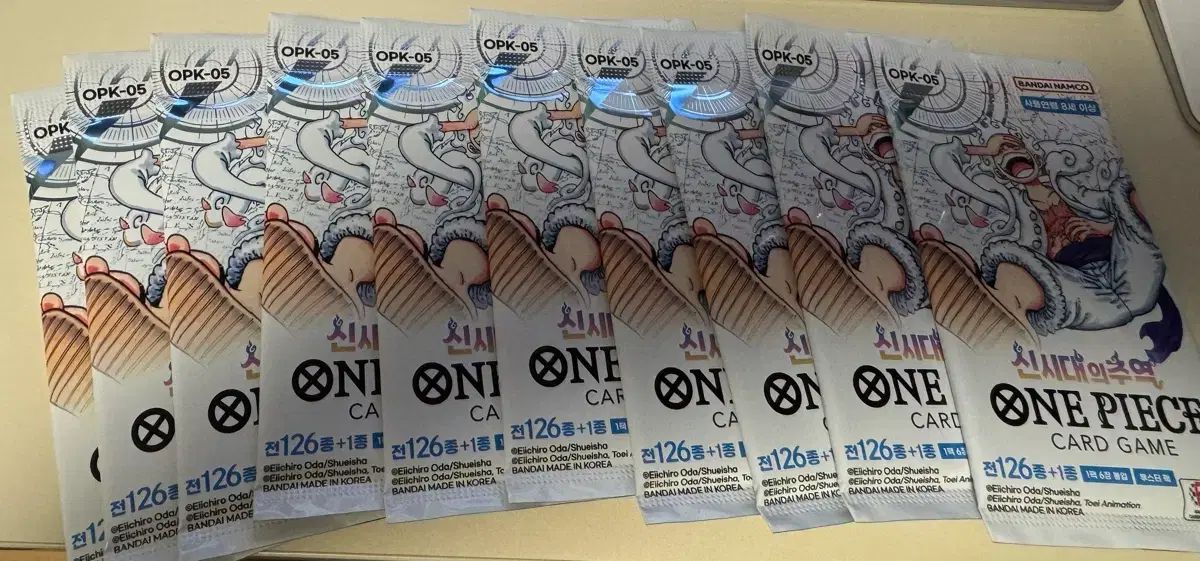 ONE PIECE 5弾 ハン(HAN)版 10パック