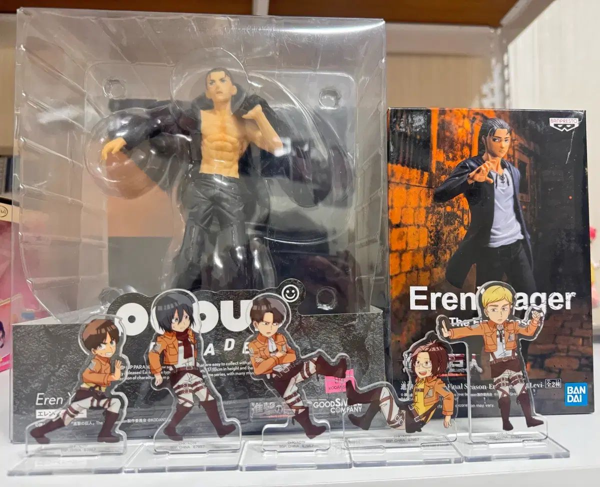 エレン・イェーガー(エレン) グッドスマイルカンパニー ポップアップパレード BANPRESTO(バンプレスト) フィギュア まとめ