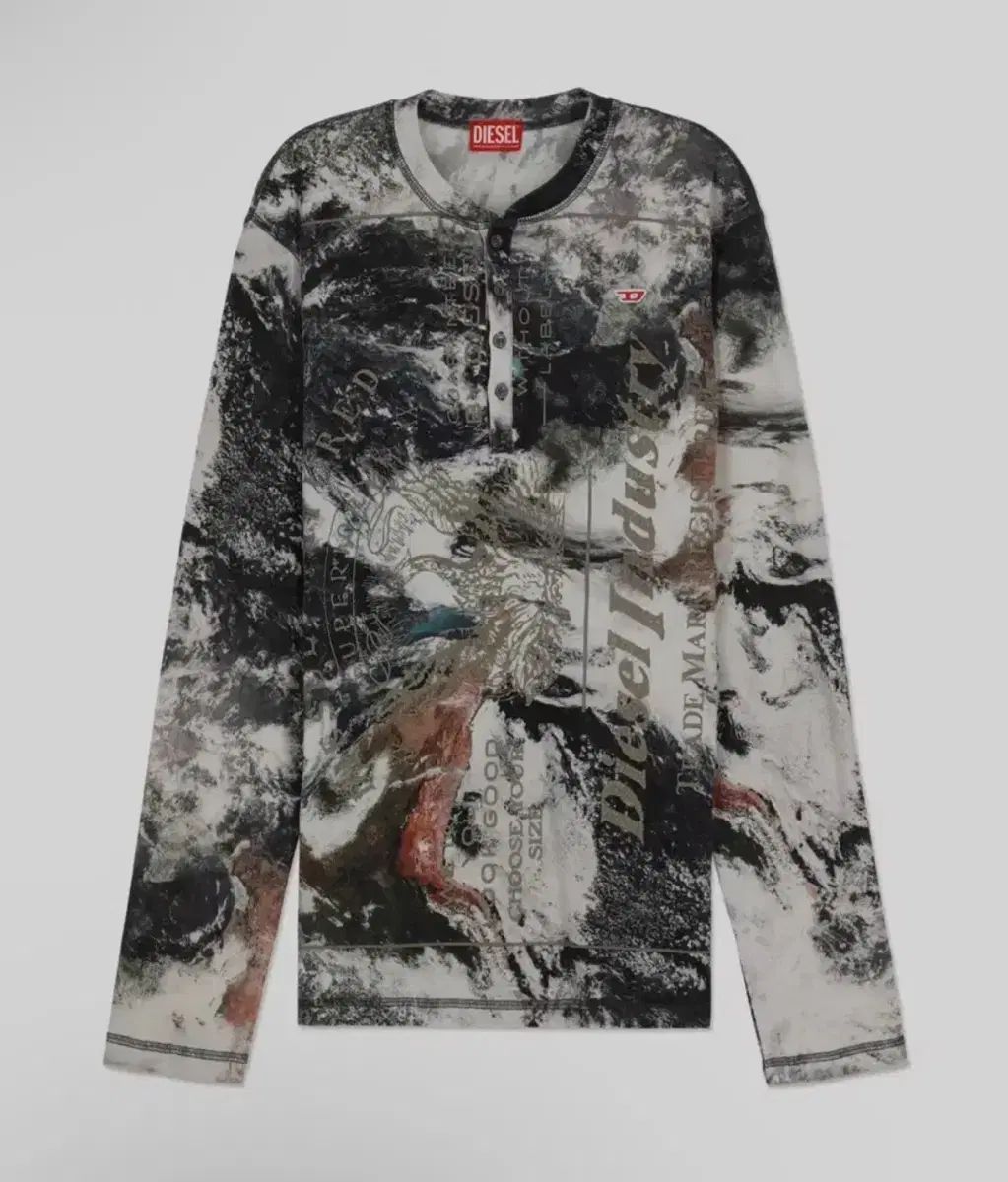 DIESEL T JUSER Tシャツ - マルチカラー M