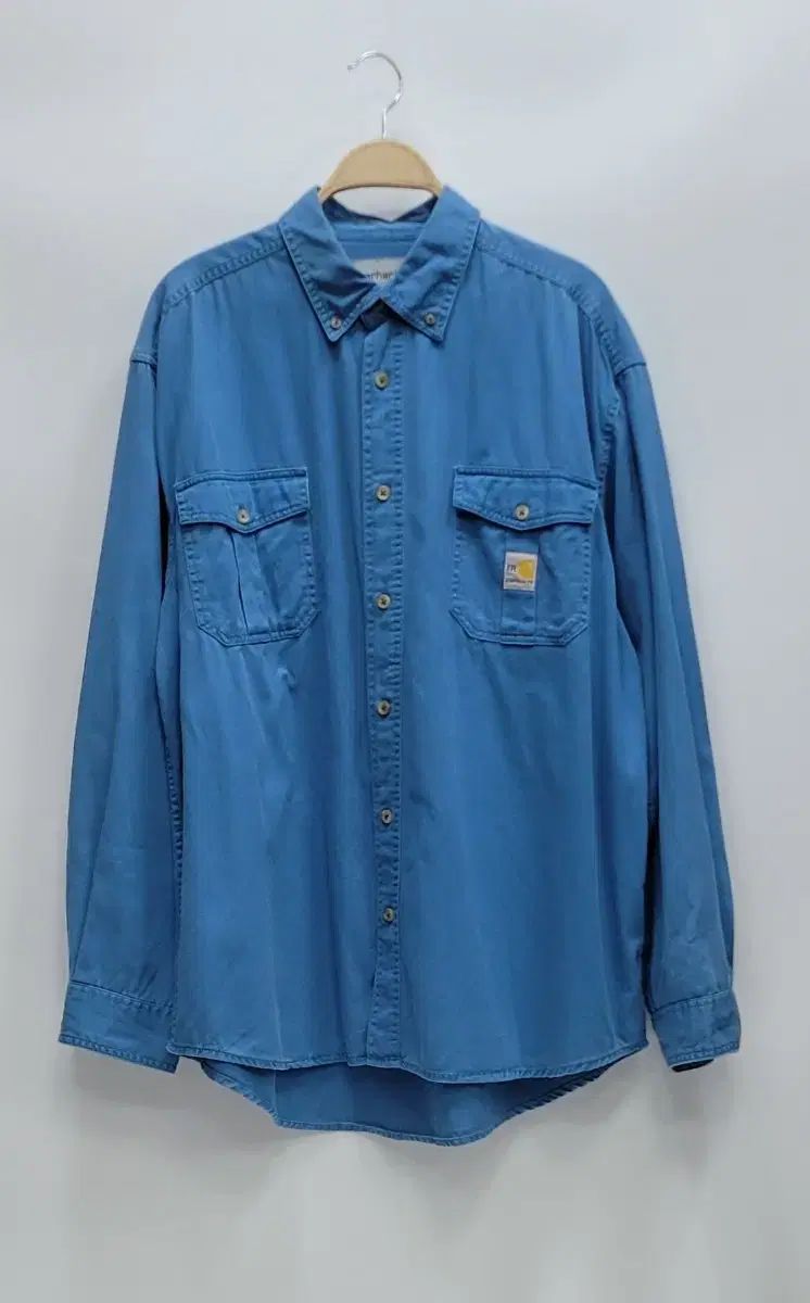 Carhartt カーハート FR ウォーク シャツ / 男性 34 スカイ ブルー