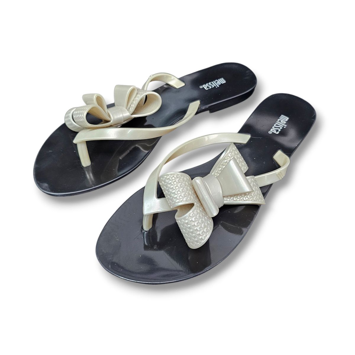 255 Melissa(メリッサ) リボン ゼリー サンダル