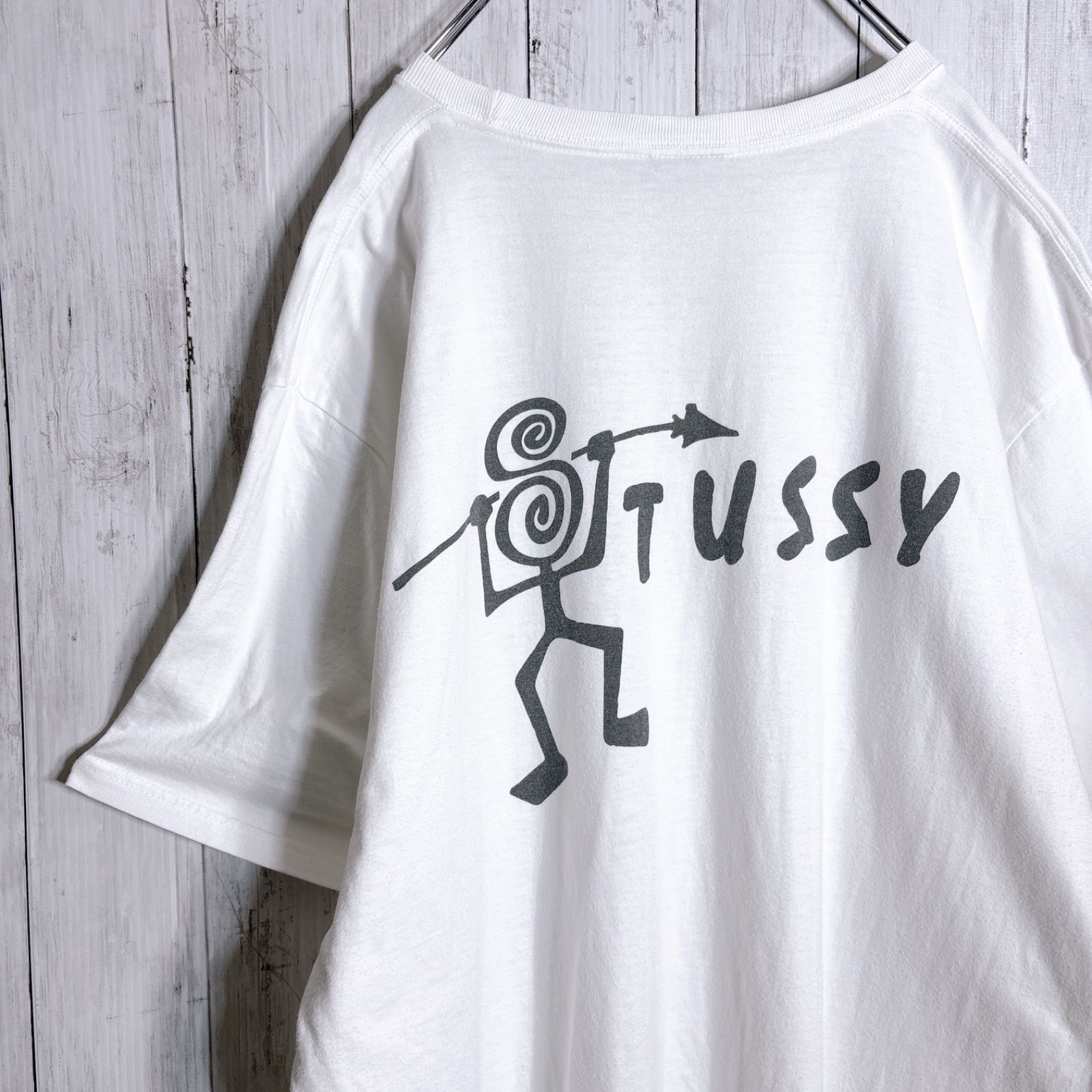 入手困難】ステューシー STUSSY シャドーマン Sロゴ バックプリント