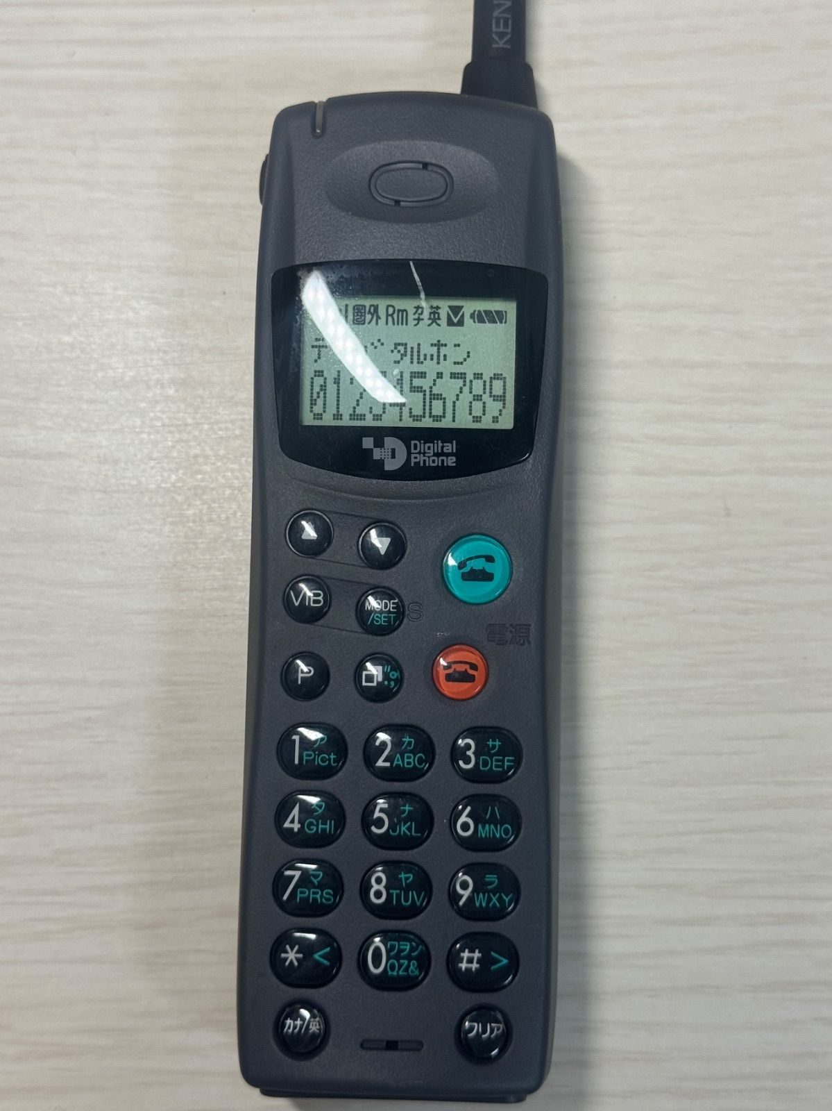 モックアップ DIGITAL KENWOOD K366
