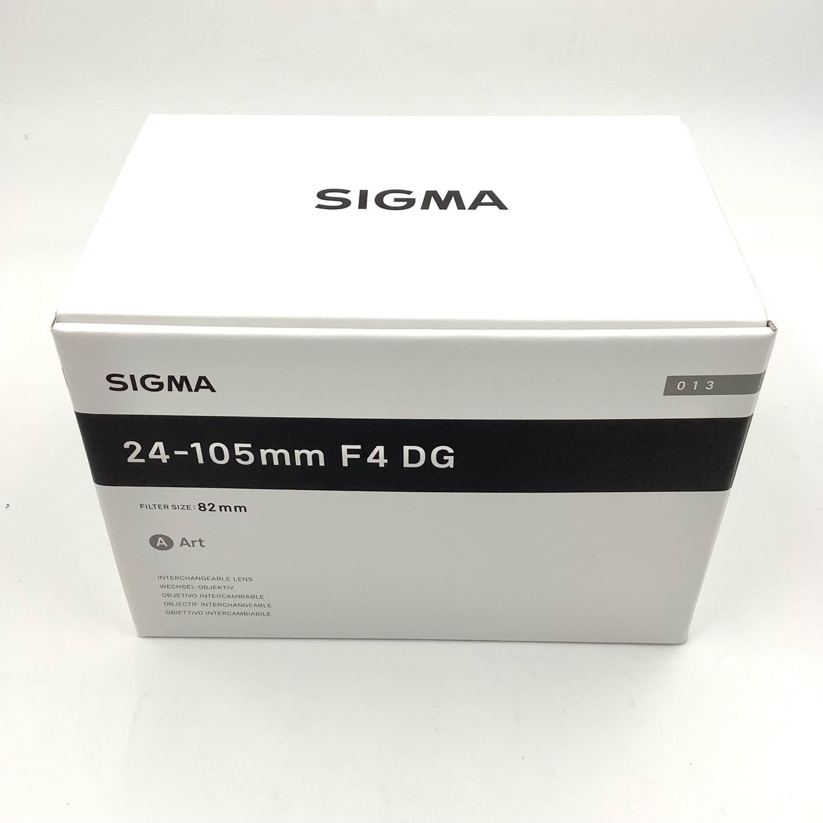 【全額返金保証】【最速発送】SIGMA 24-105mm F4 DG OS HSM [ニコン用] 新品未開封 即納OK