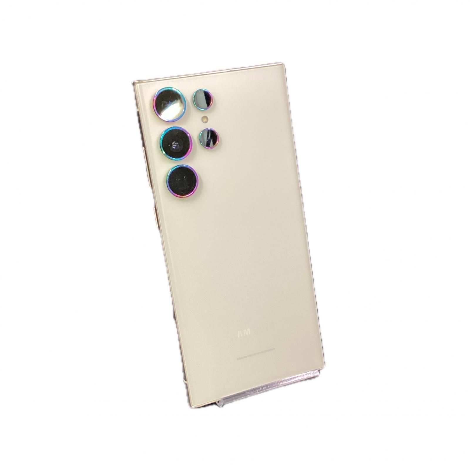 SAMSUNG Galaxy S23 Ultra 256GB ホワイト SIMフリー SM-S918N 白ロム【難有】【最速発送】