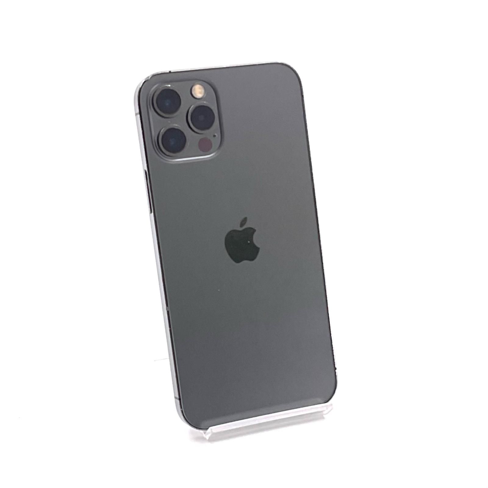 全額返金保証】【最速発送】 iPhone 12 Pro 128GB グラファイト au 白