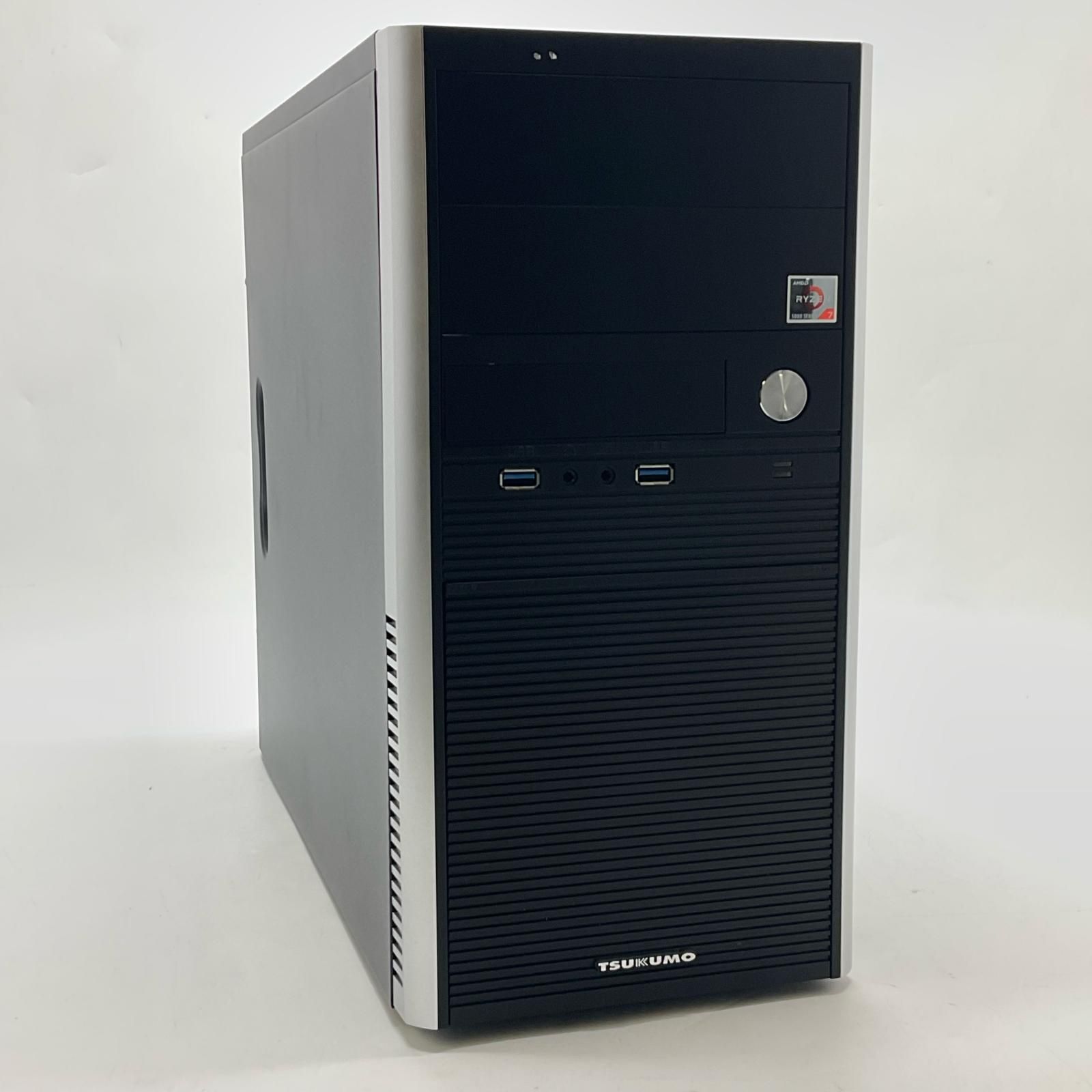 TSUKUMO AeroStream RM7A-E223/B RTX4060 Ryzen7 - メルカリ