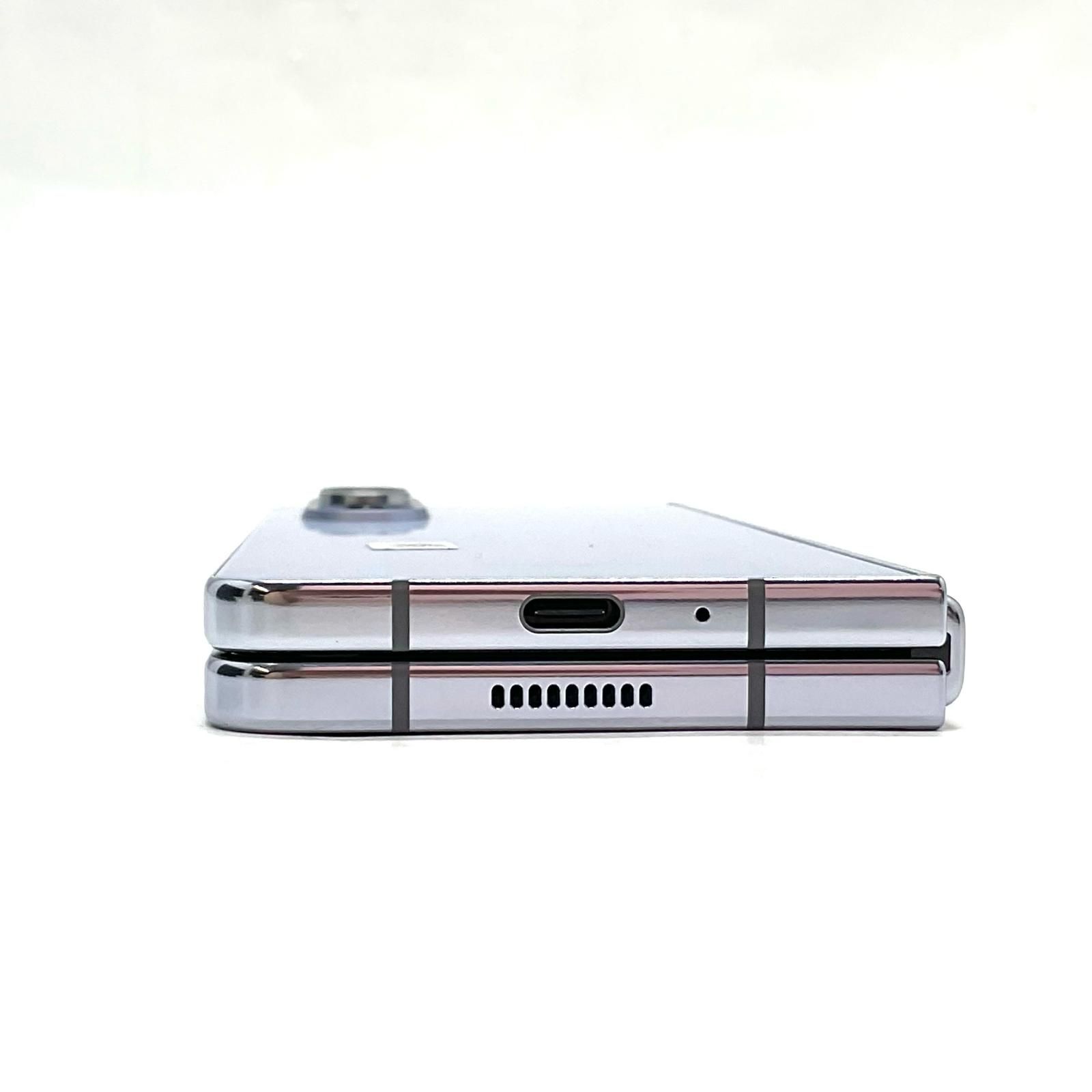 全額返金保証】【最速発送】 Galaxy Z Fold5 256GB パープル系 au SIM