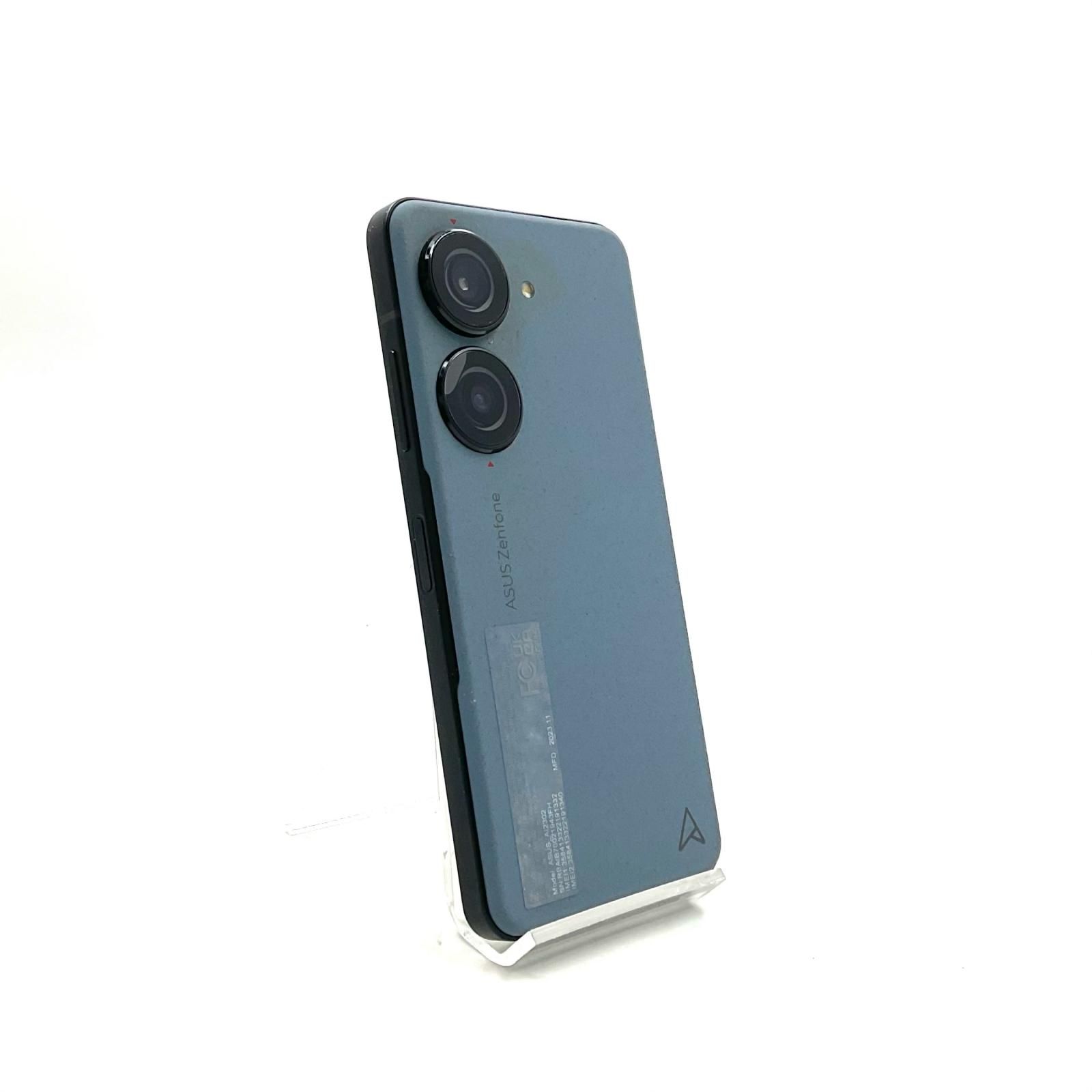 【美品】ASUS Zenfone10 スターリーブルー 256GB フィルム等付 ASUS Zenfone 10 256GB スターリーブルー SIMフリー - メルカリ