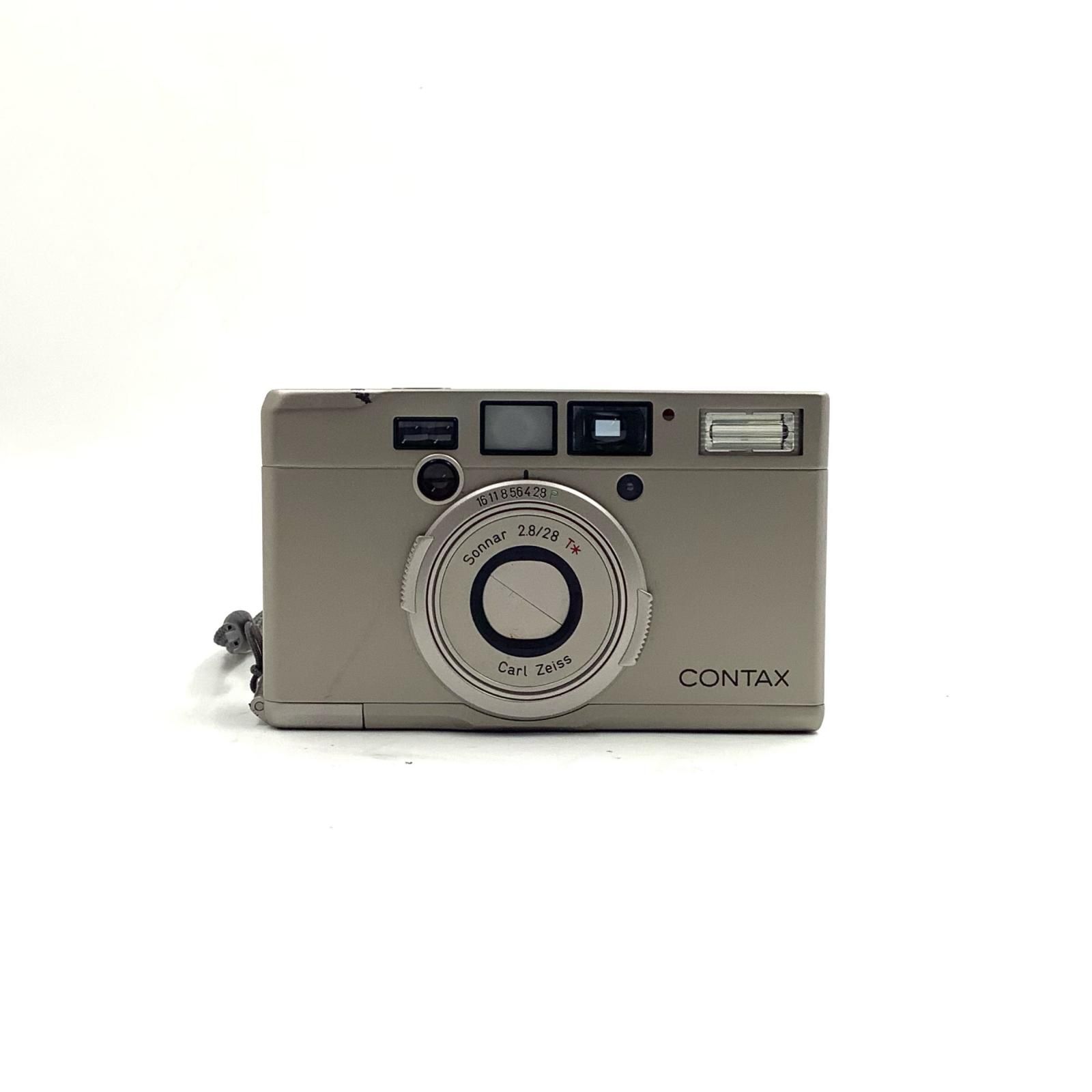 【全額返金保証】【最速発送】CONTAX T ix 美品 動作確認済