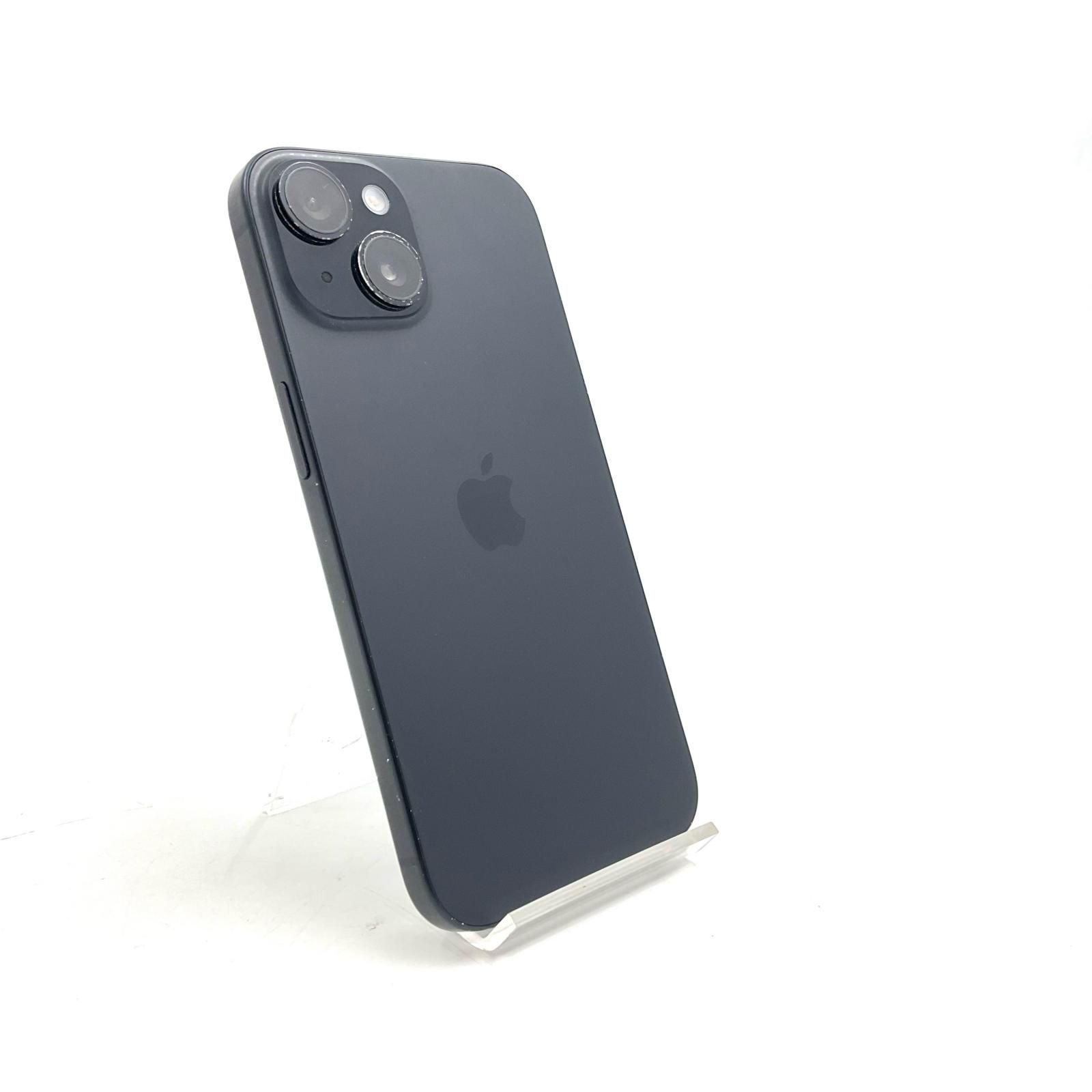 最速発送】 iPhone 15 256GB ブラック docomo SIMフリー 白ロム【難有