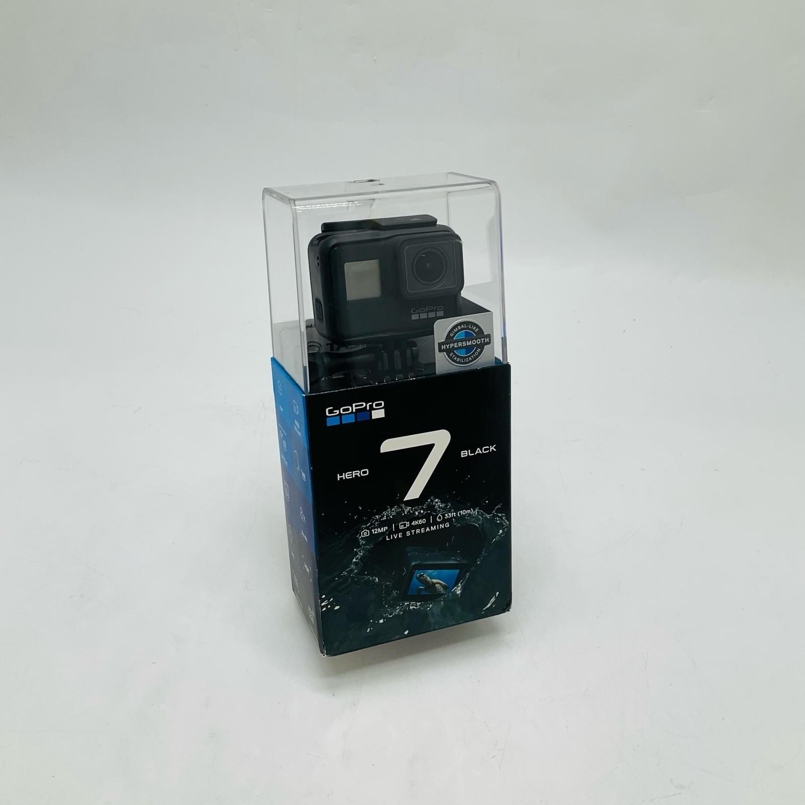 【全額返金保証】【最速発送】GoPro HERO7 ブラック CHDHX-701-FW 新品未開封 即納OK