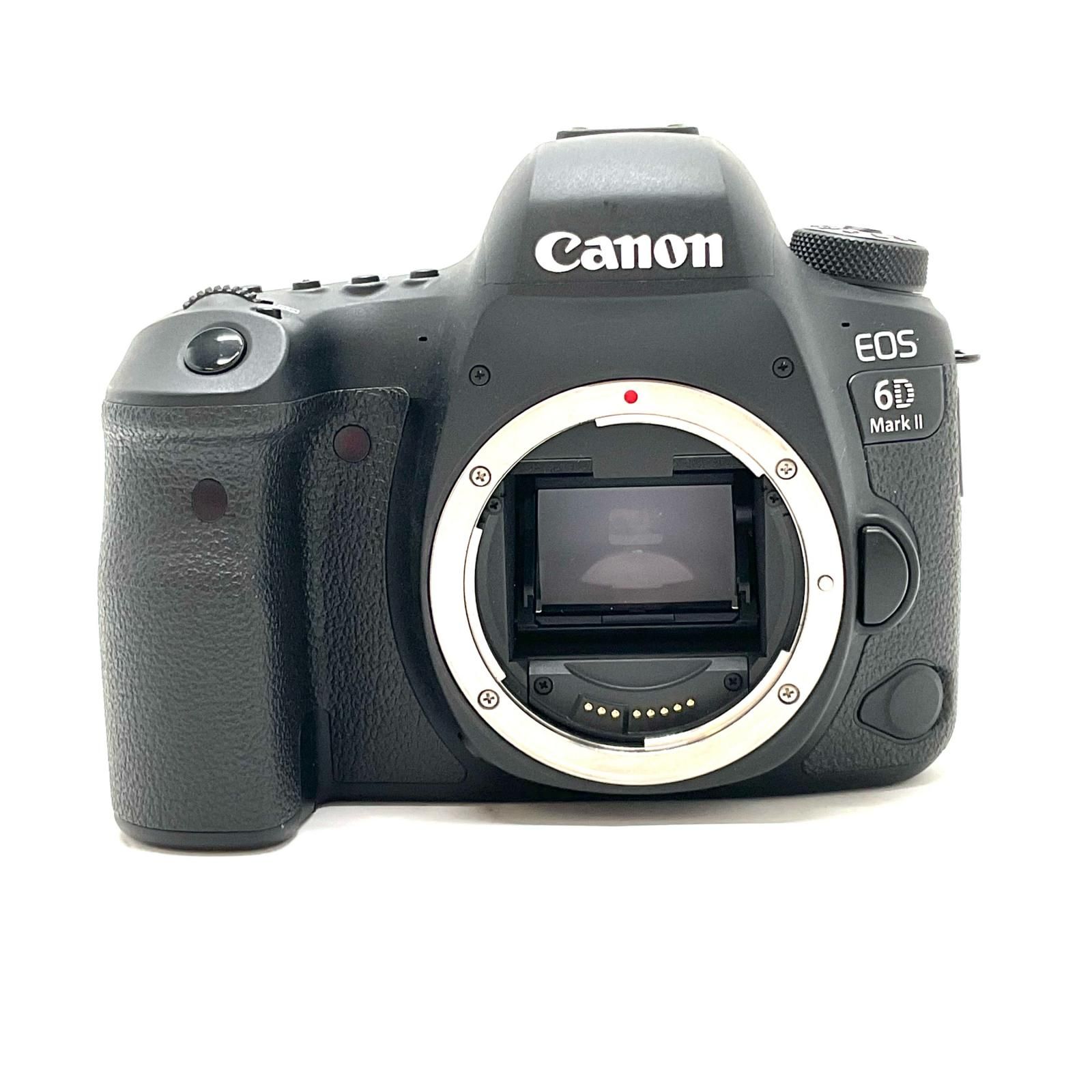 【全額返金保証】【最速発送】Canon デジタル一眼 EOS 6D Mark II ボディ 美品 動作確認済
