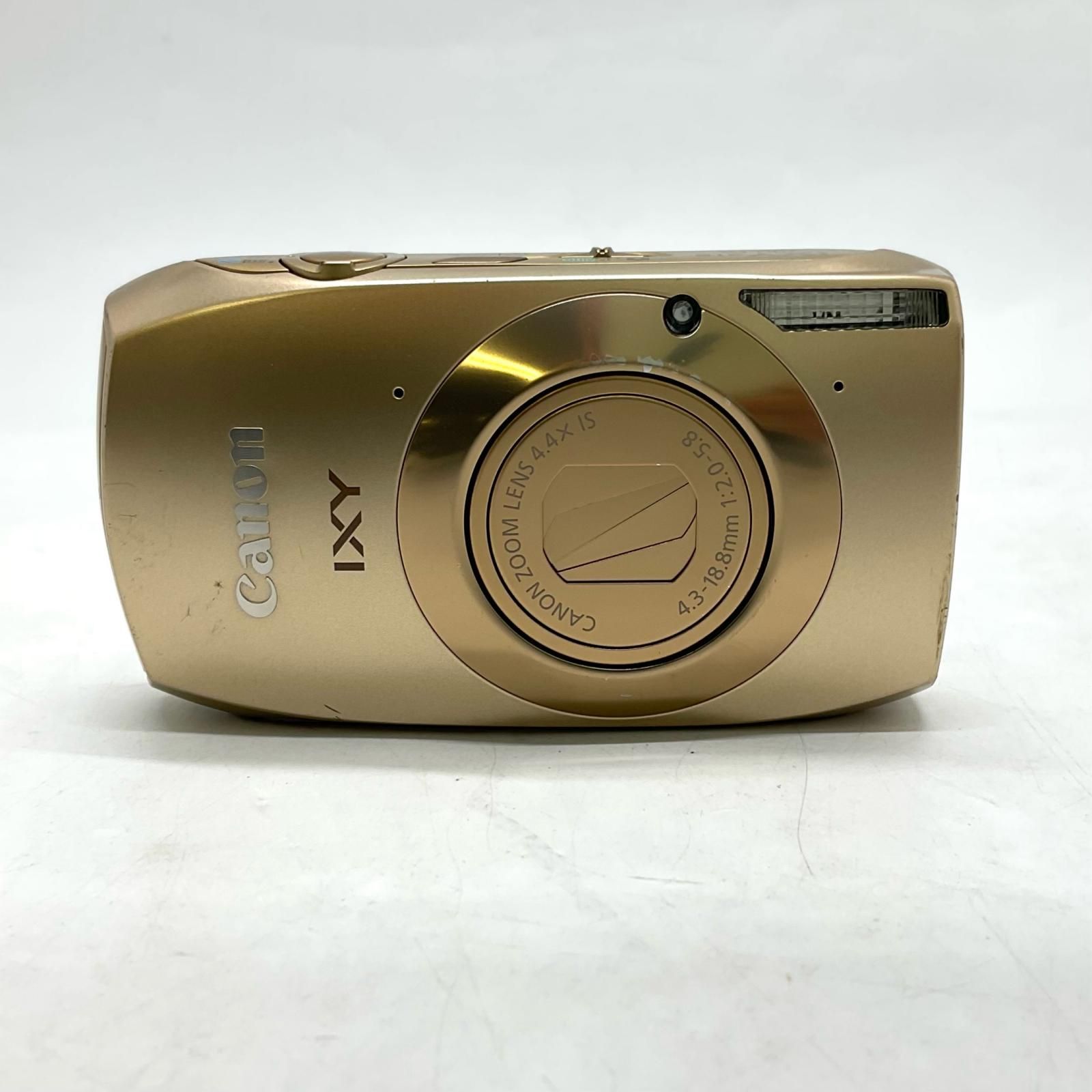 【全額返金保証】【最速発送】Canon コンパクトデジタルカメラ IXY 31S [ゴールド] 美品 動作確認済