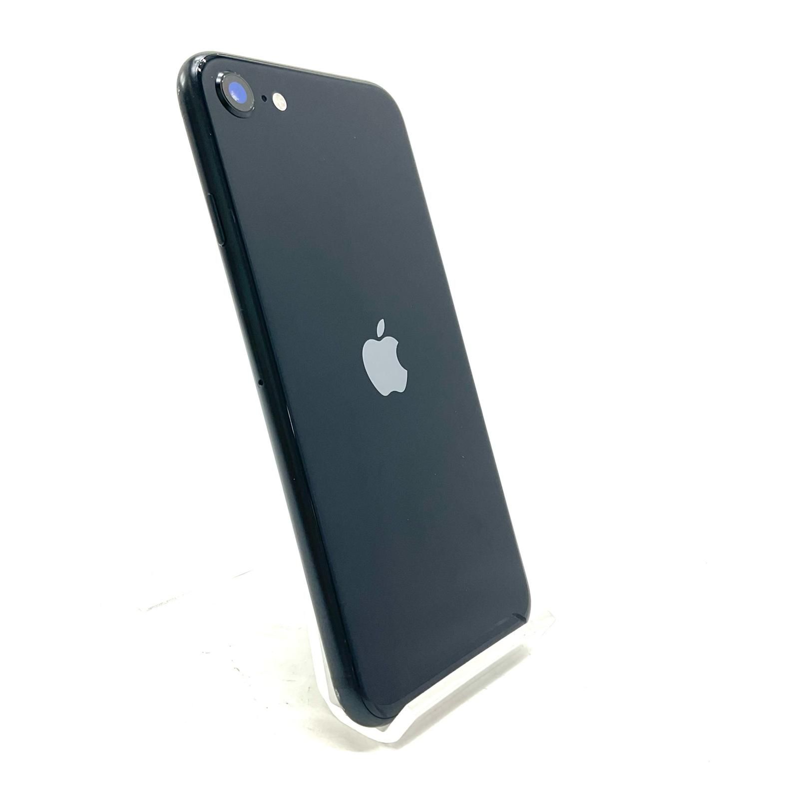 【全額返金保証】【最速発送】 iPhone SE (第3世代) 128GB Midnight softbank SIMフリー 白ロム 動作確認済 75% 17,990円