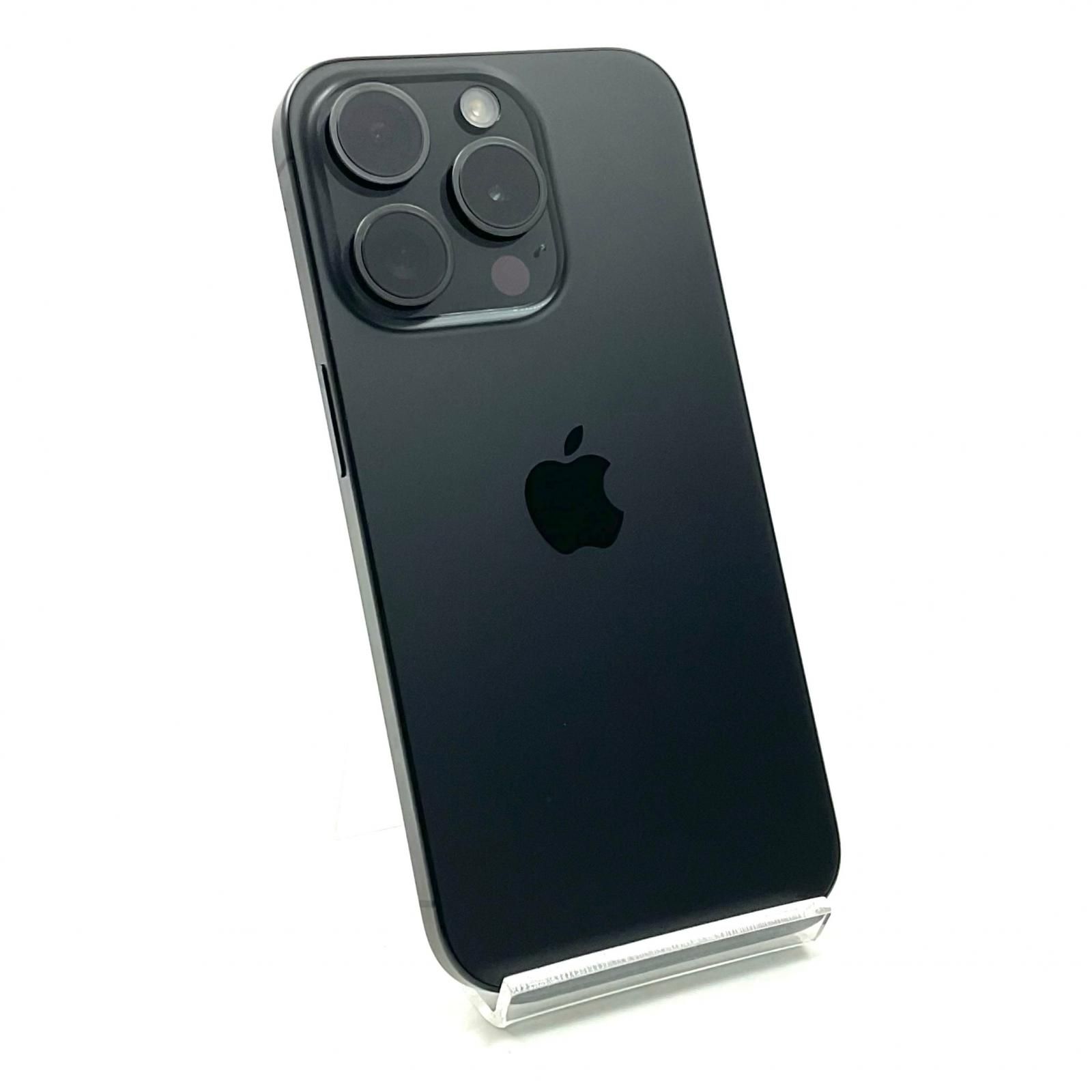 全額返金保証】【最速発送】 iPhone 15 Pro 128GB ブラック SIMフリー