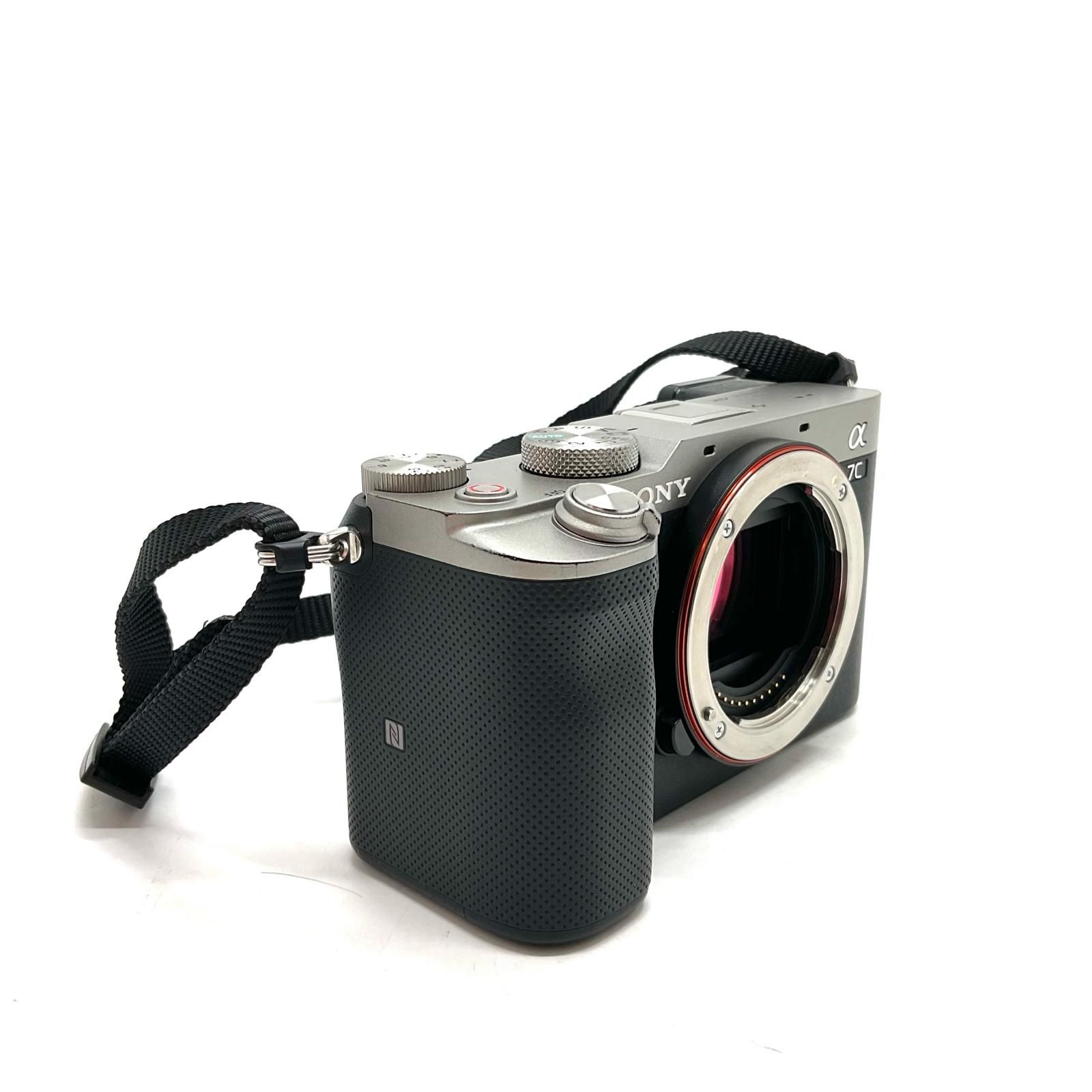 【全額返金保証】【最速発送】Sony デジタル一眼 α7C ボディ シルバー 美品 動作確認済 全額返金保証】【最速発送】Sony デジタル一眼 α7C ボディ シルバー 美