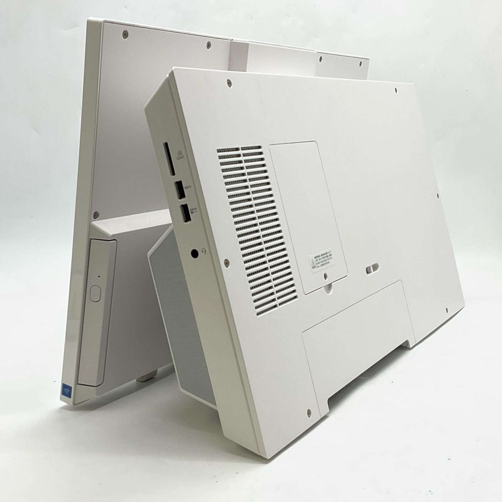 【全額返金保証】【最速発送】NEC LAVIE Home All-in-one HA370/RAW PC-HA370RAW-E3 intel Celeron 5205U 8GB HDD 1TB 動作確認済
