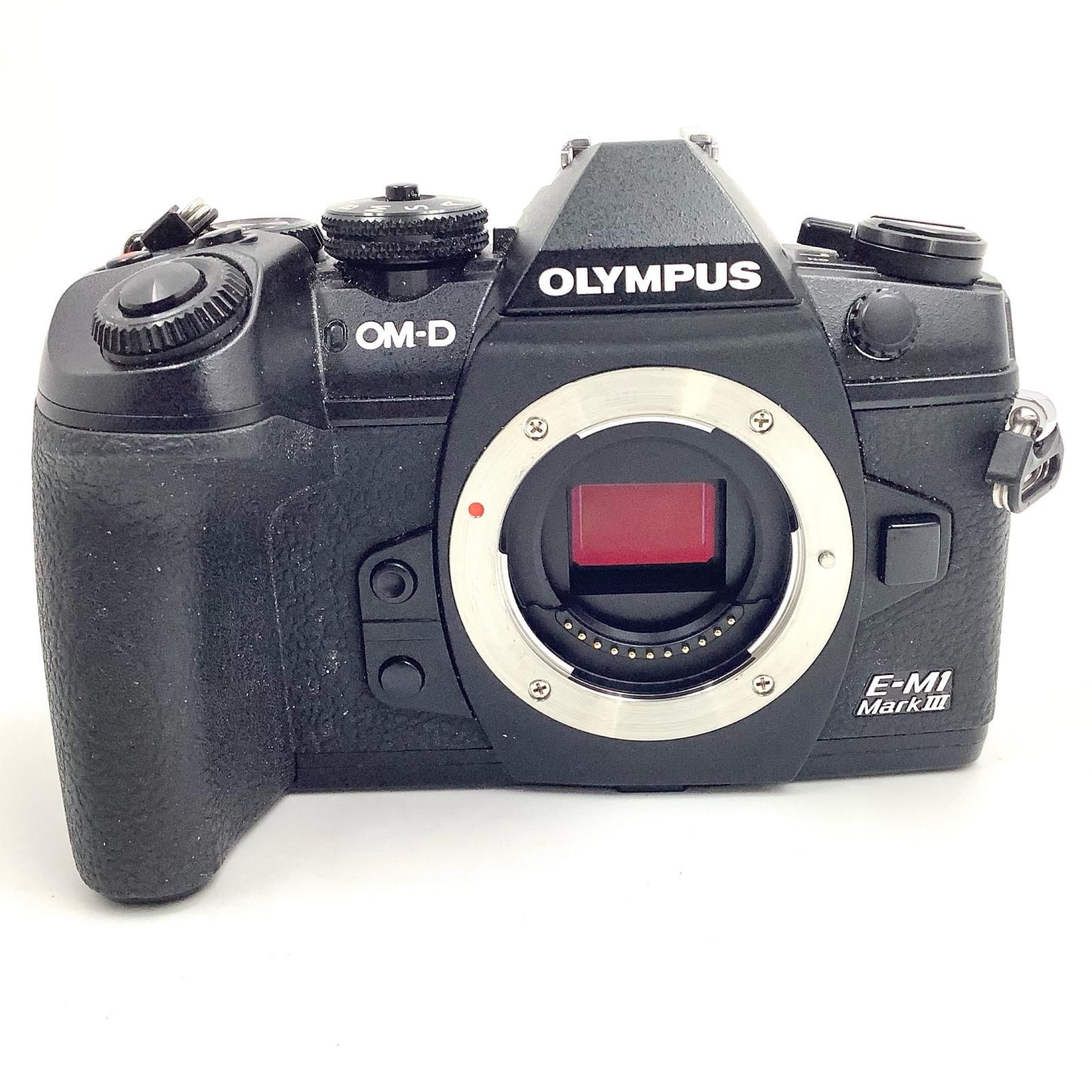 【全額返金保証】【最速発送】OLYMPUS デジタル一眼 OM-D E-M1 Mark III ボディ ブラック 美品 動作確認済
