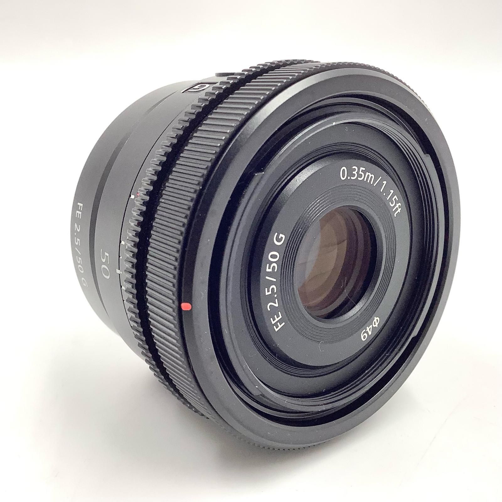 全額返金保証】【最速発送】Sony FE 50mm F2.5 G SEL50F25G 美品 動作