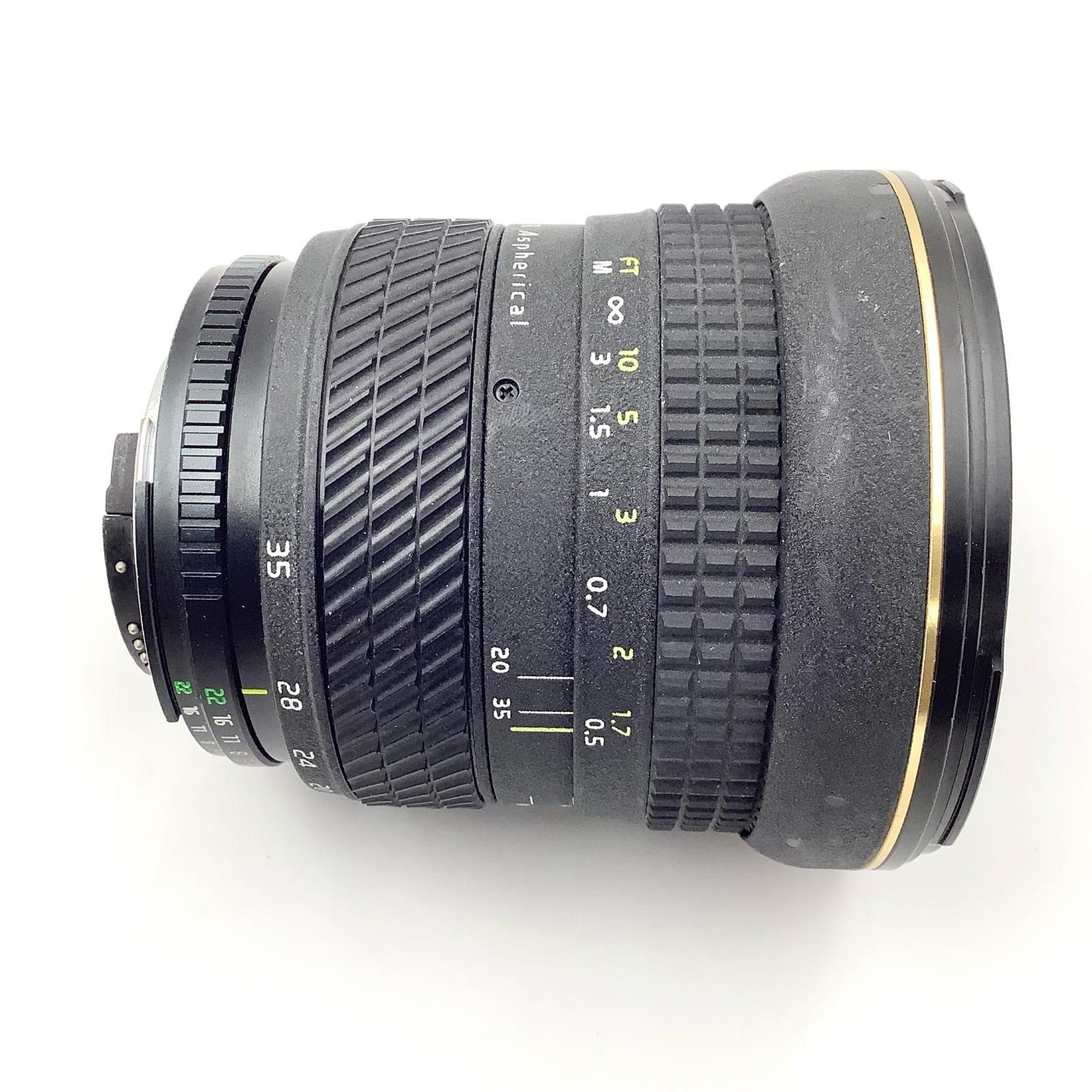 【中古】Tokina トキナー AT-X PRO 20-35mm f/2.8 Aspherical ニコン用 最速発送】TOKINA AT-X PRO 20-35 2.8 aspherical ニコン用【難有