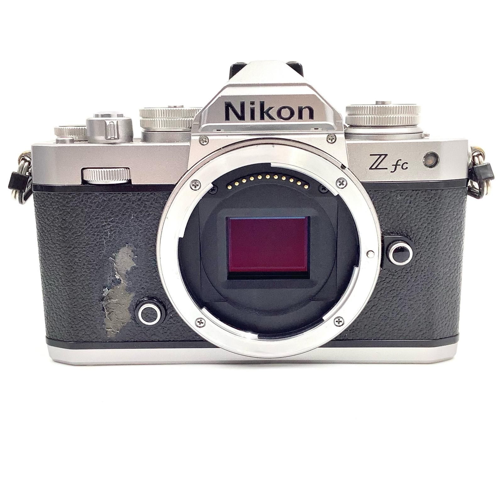 【全額返金保証】【最速発送】Nikon デジタル一眼 Z fc ボディ シルバー 動作確認済
