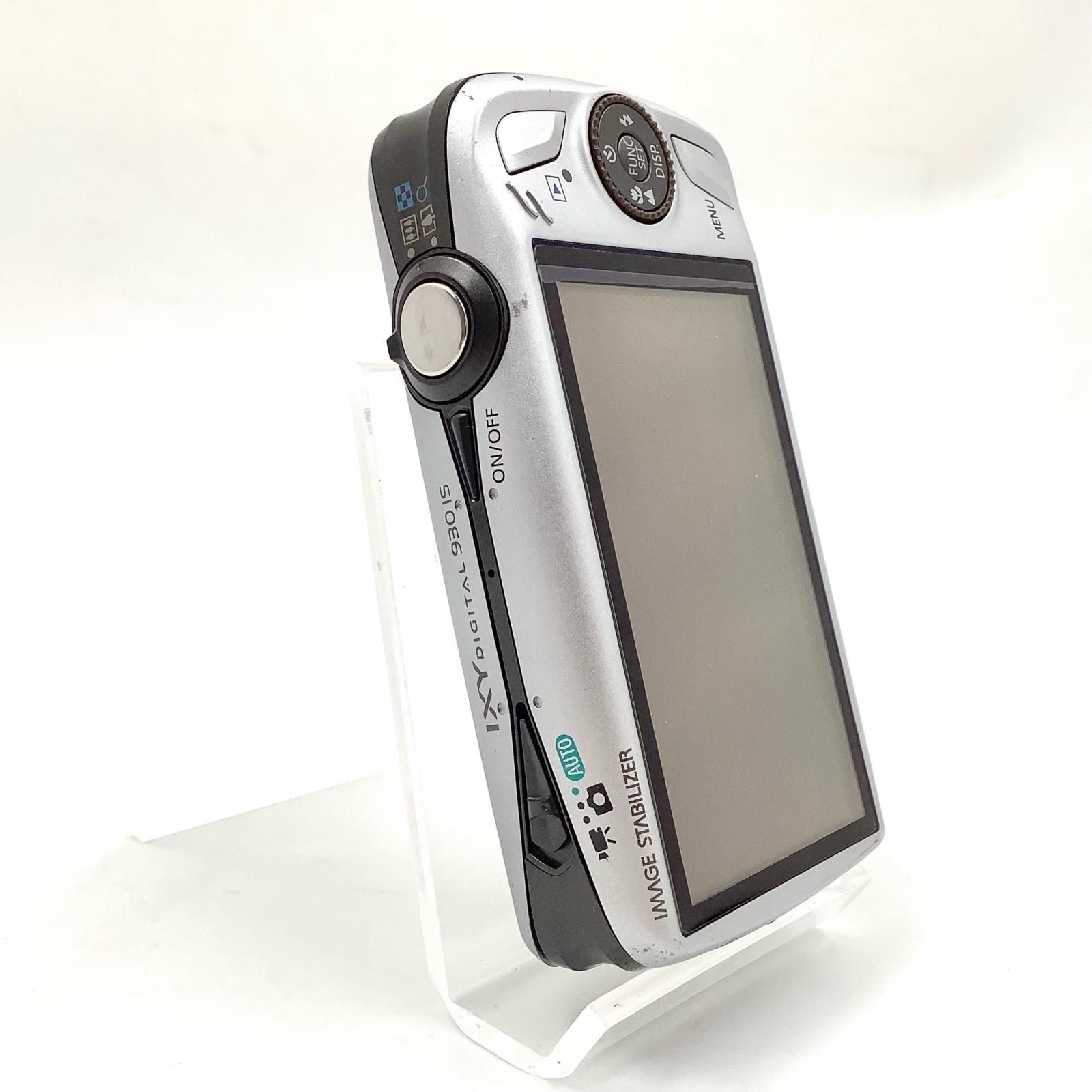 全額返金保証】【最速発送】Canon IXY DIGITAL 930 IS シルバー 動作