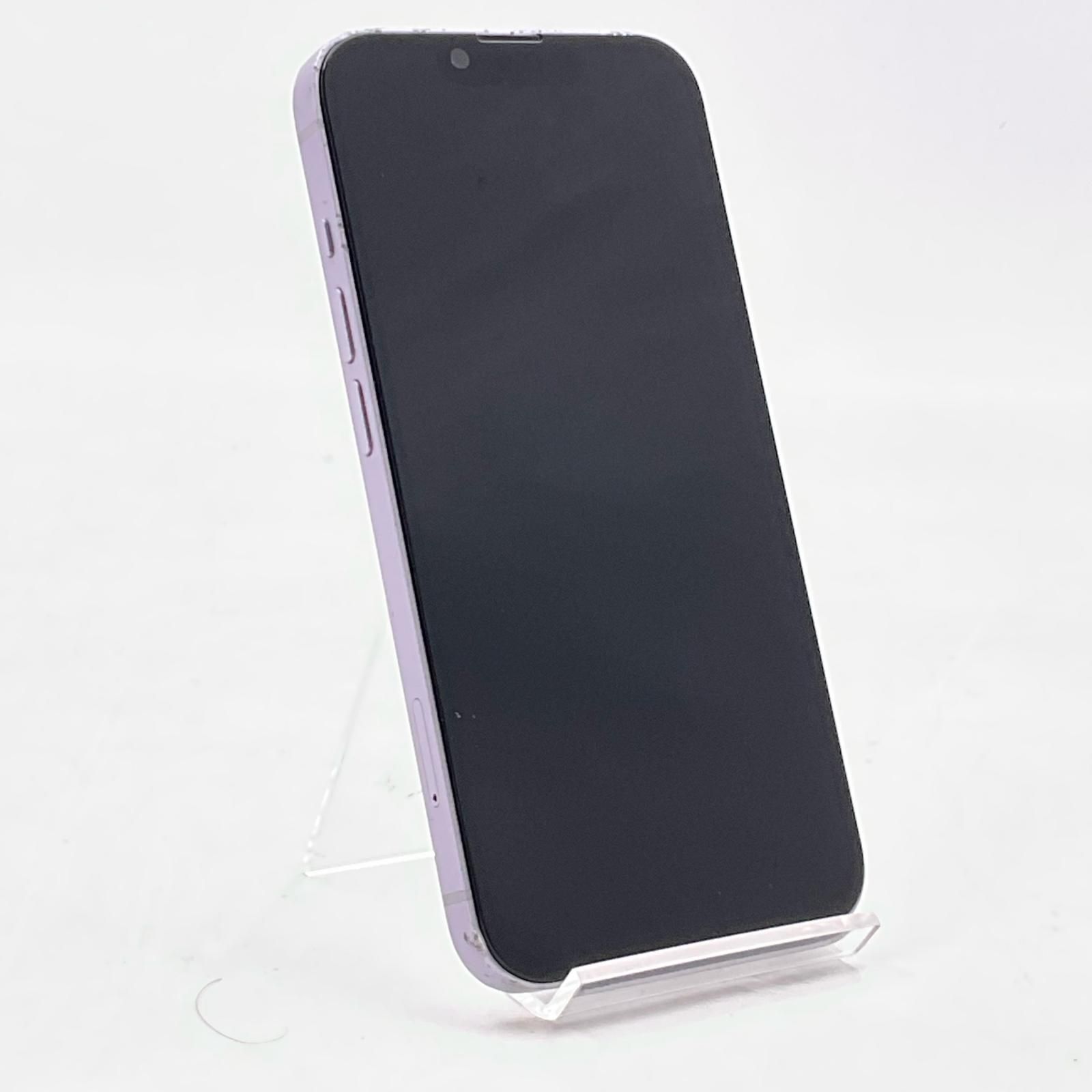最速発送】 iPhone 14 128GB Purple SIMフリー SIMフリー 白ロム【難有