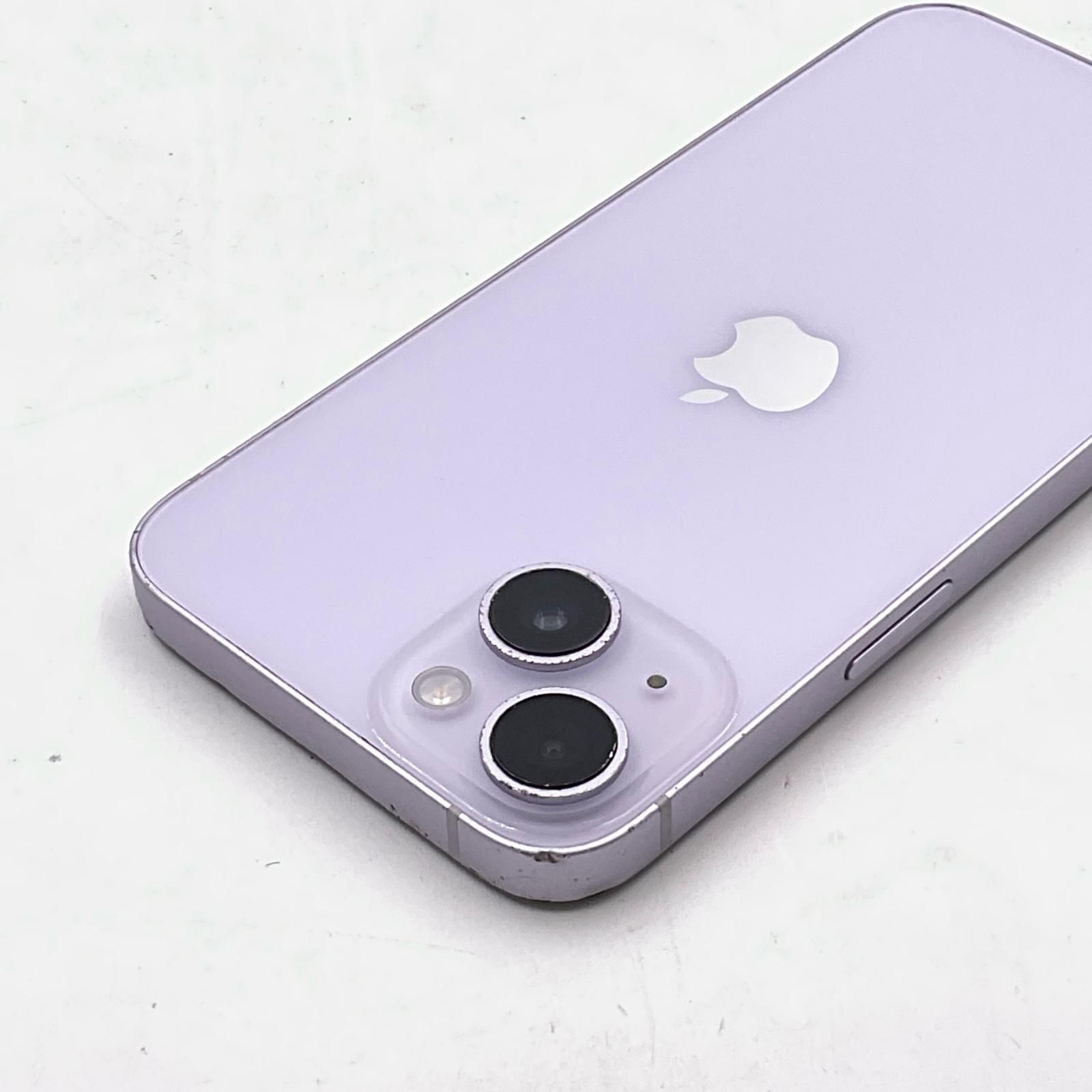 最速発送】 iPhone 14 128GB Purple SIMフリー SIMフリー 白ロム【難有