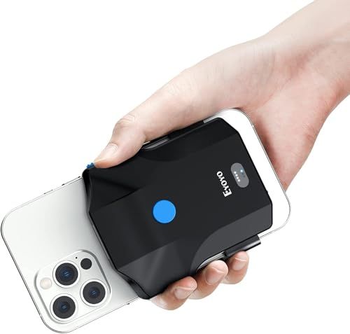 Eyoyo バーコードリーダー ワイヤレス QRコードリーダー バーコードスキャナー スマホバッククリップ式 1次元 2次元 USB 2.4GHz Bluetooth対応 ハンズフリー 手持ち式 1D 2D 図書館 店舗 オフィス 物流 倉庫 949dd044 9,048円