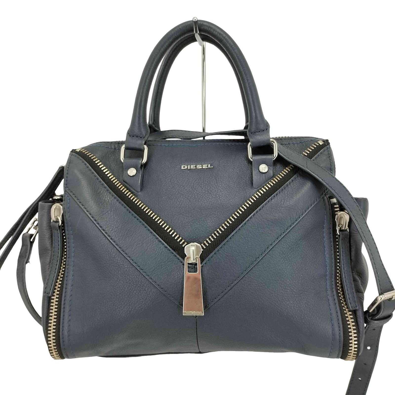 ディーゼル DIESEL LE-ZIPPER 2WAY ショルダーバッグ レディース 表記