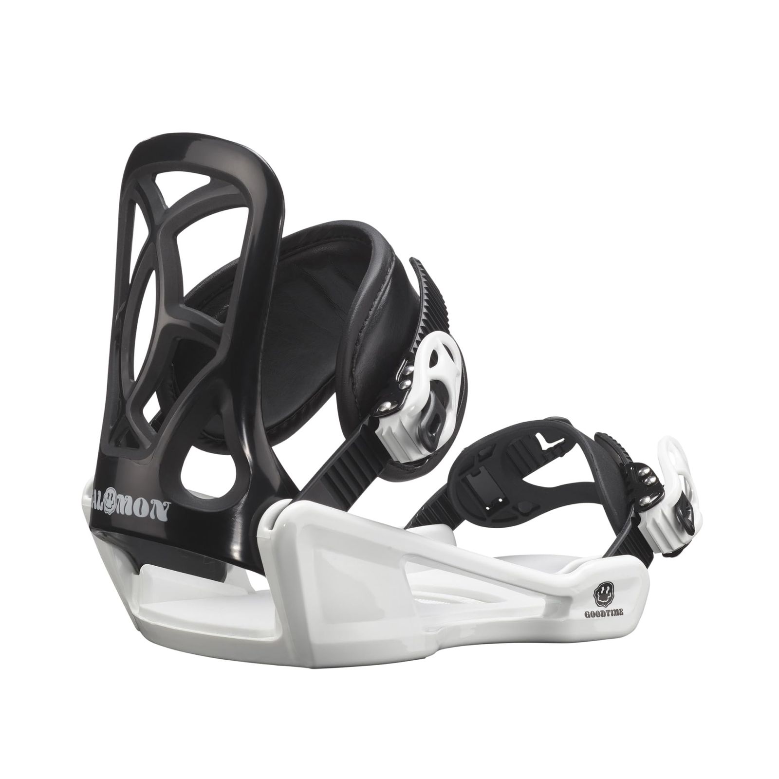 新品 サロモン(SALOMON) スノーボード バインディング ジュニア GOODTIME XS (グッドタイム XS) キッズ L47337200 XS サイズ Black/White(2023-24年モデル)